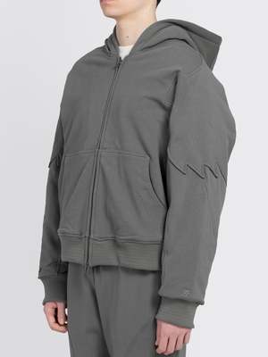 Fox x Kiko Kostadinov Sherpa Zip Jacket - Dark Stn | Garmentory
