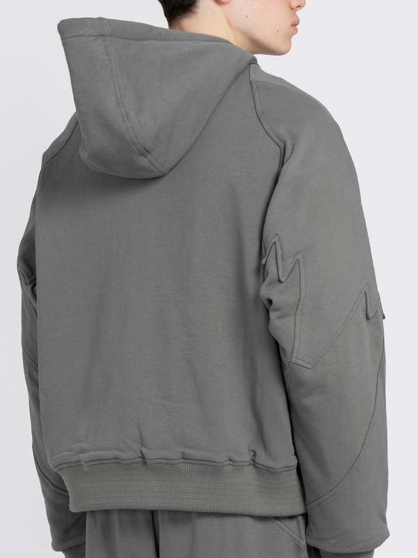 Fox x Kiko Kostadinov Sherpa Zip Jacket - Dark Stn | Garmentory