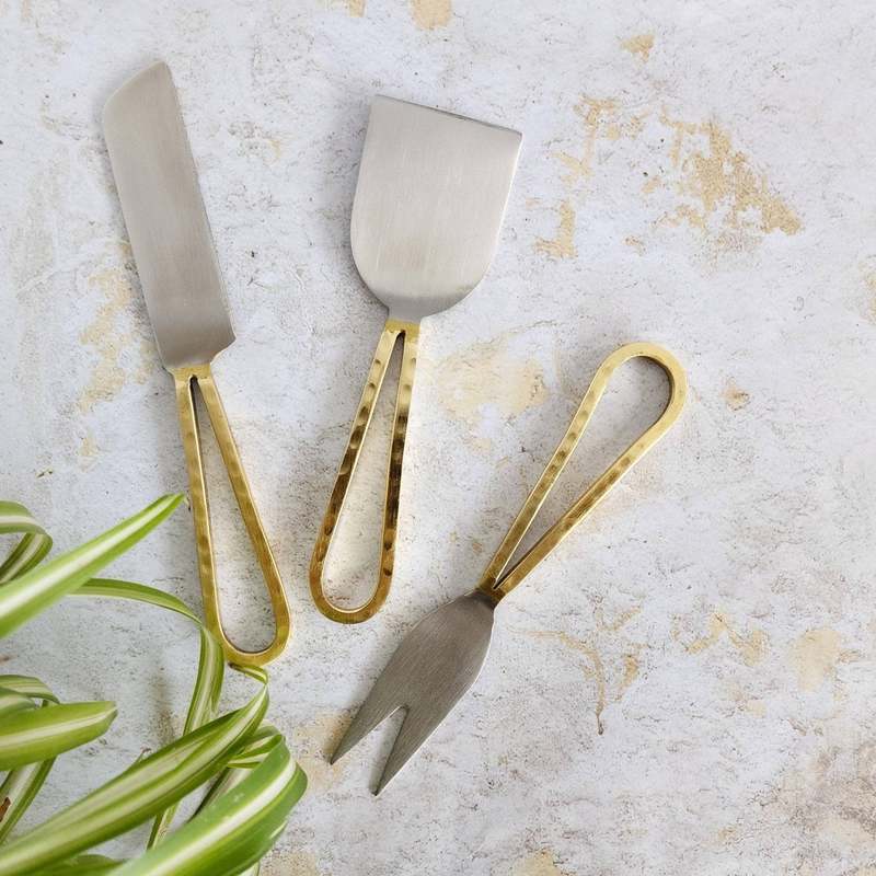 Gibb & Daan Loop Cheese Knife Set