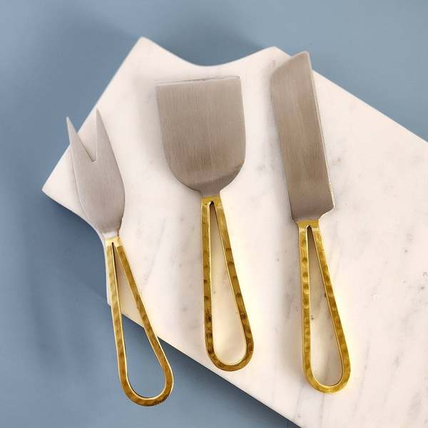 Gibb & Daan Loop Cheese Knife Set