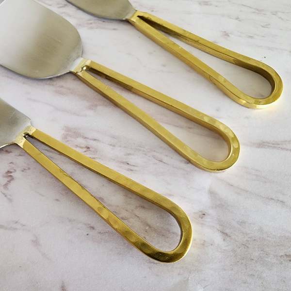 Gibb & Daan Loop Cheese Knife Set