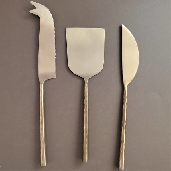 Gibb & Daan Minimalist Cheese Knife Set Gibb & Daan Minimalist Cheese Knife Set