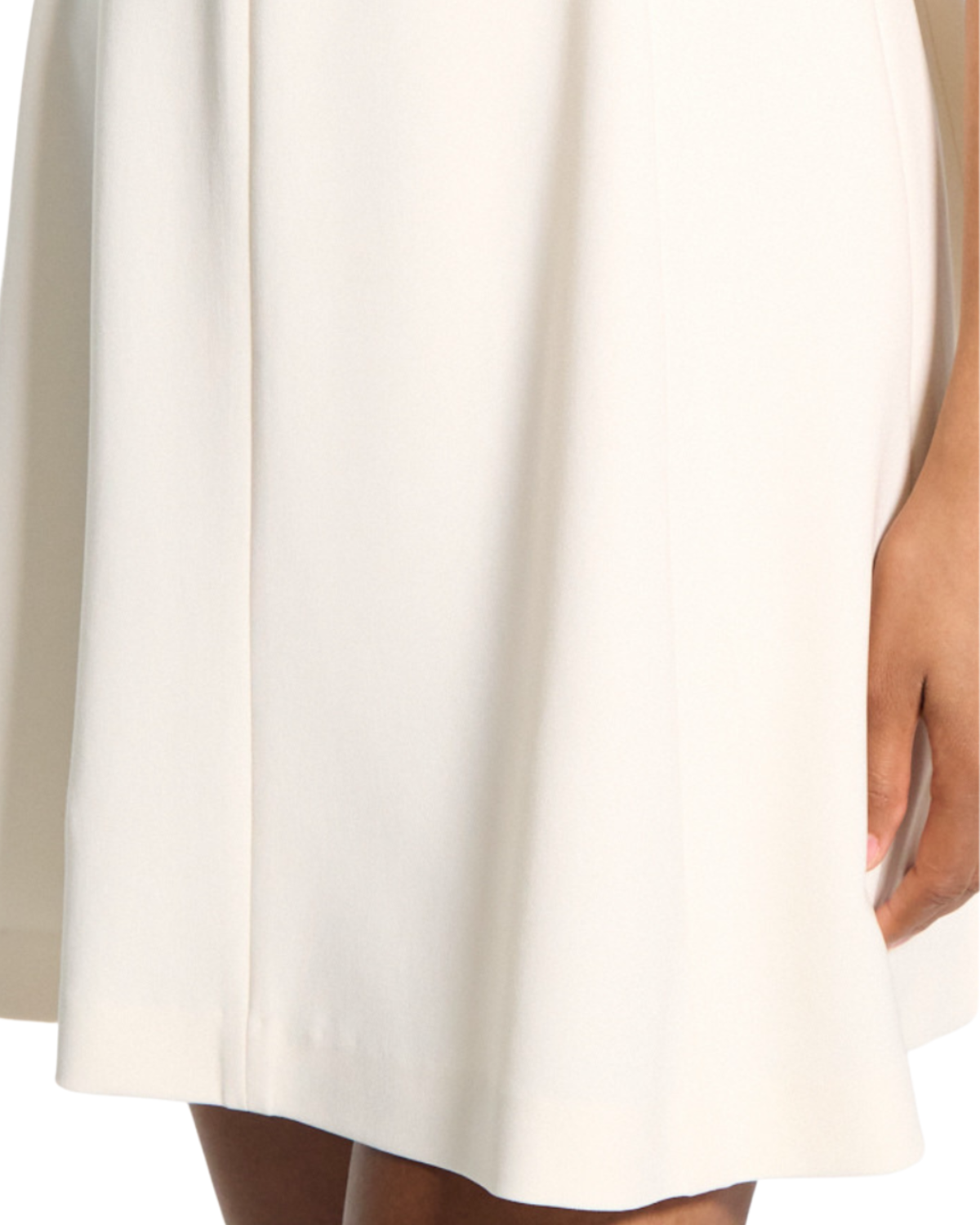 Theory Easy Flare Dress - Ivory | Garmentory