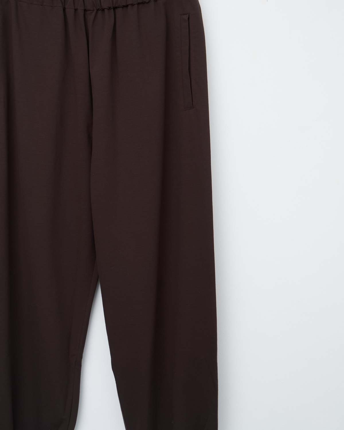 Yoko Sakamoto Side Seamless Track Pants - Brown | Garmentory