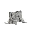 Melie Bianco Jada Silver Bow Rhinestone Crossbody Bag - Thumbnail 2