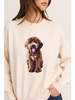 Le Lis Gigi Puppy Sweater - Cream - Thumbnail 2