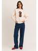 Le Lis Gigi Puppy Sweater - Cream - Thumbnail 3