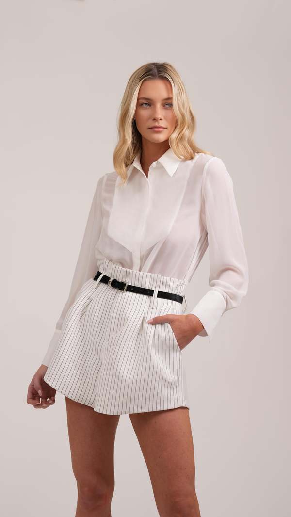 Parentezi Maurie Shorts - White