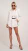 Parentezi Maurie Shorts - White - Thumbnail 3