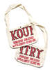 Kapital Cotton Twill KOUNTRY FACTORY Book Bag - Ecru - Thumbnail 1