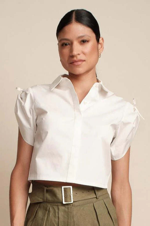 Hevron Emma Top - White