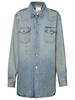Acne Studios Denim Jacket - Light Blue - Thumbnail 1