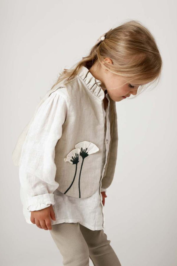 Donsje Anoeche Linen Blouse - Off White