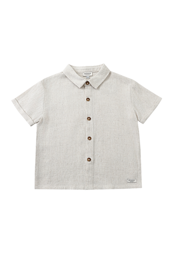 Donsje Brammie Shirt - Warm White Melange