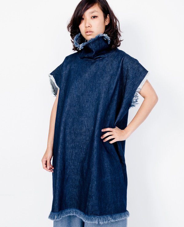 denim caftan