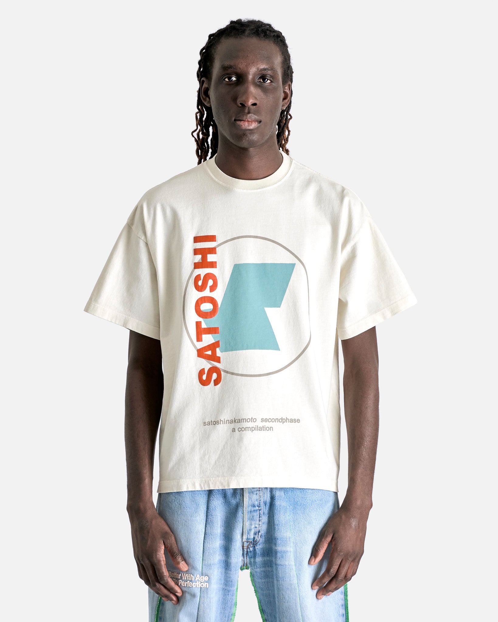 Satoshi Nakamoto Second Phase Tee - Vintage White | Garmentory
