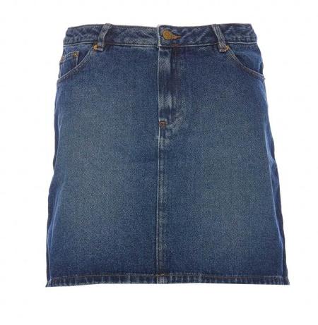 【関税&送料込】A.P.C. Skirt Georgia A.P.C. Georgia Midi Skirt | Blue | FARFETCH