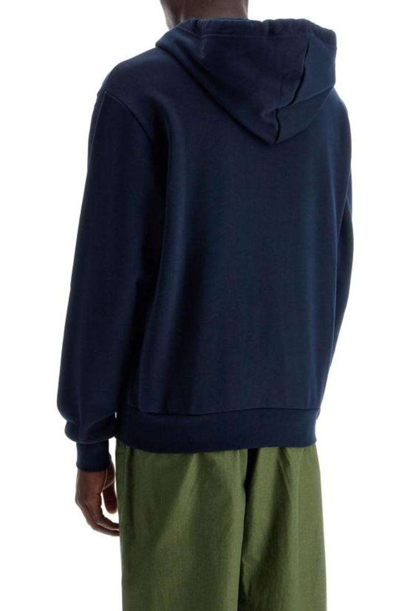 ★A.P.C.★ Madam Lou Standard Fit Hood Dark Navy COHBVM27914 10046-JetBlack-1-