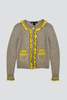 Marc Jacobs Yellow Trim Cardigan - Yellow - Thumbnail 1