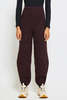 Atelier Delphine Deni Alpaca Knit Pants - Aubergine - Thumbnail 1