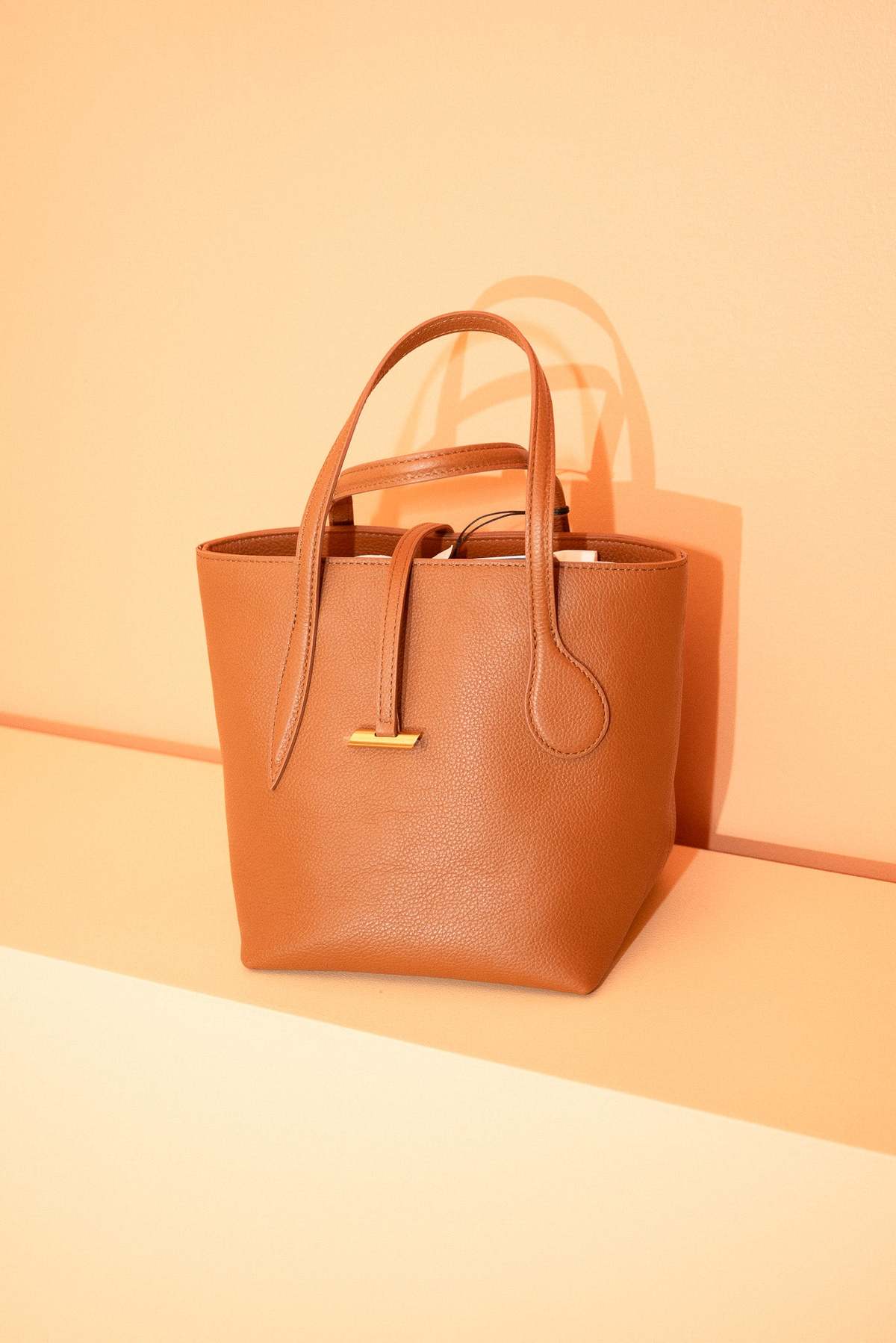 Little Liffner Sprout Mini Tote - Black/Lime/Brown/Beige