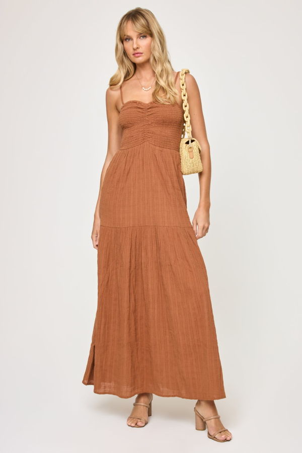 L*Space Mallorca Dress - Brown Sugar