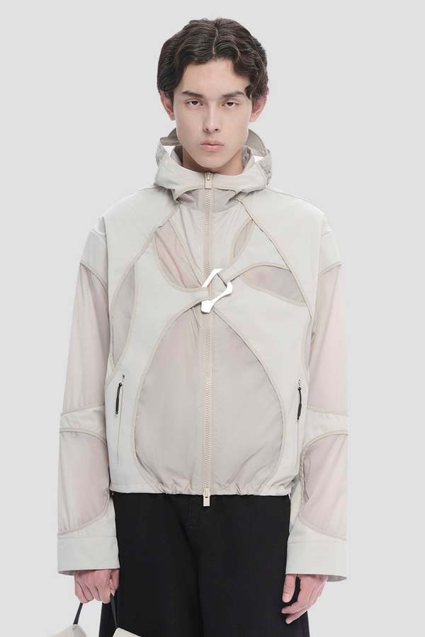 Heliot Emil Lacuna Technical Jacket - Stone | Garmentory