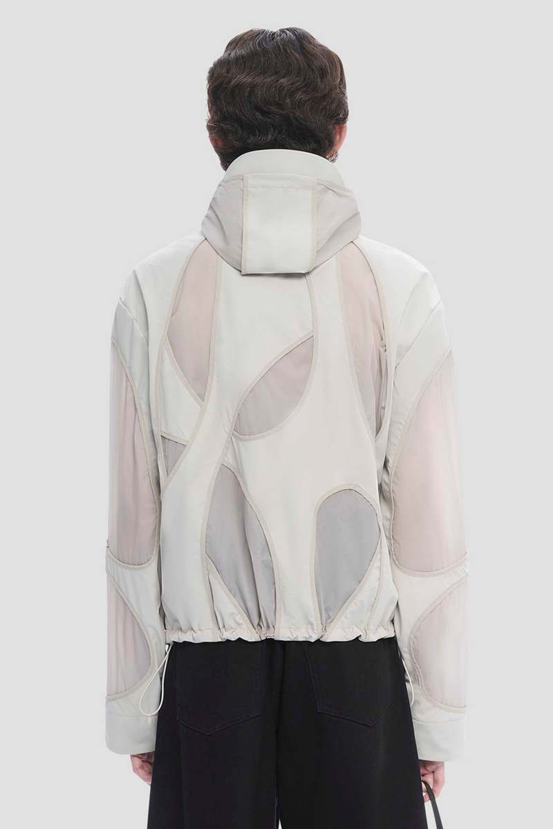Heliot Emil Lacuna Technical Jacket - Stone | Garmentory