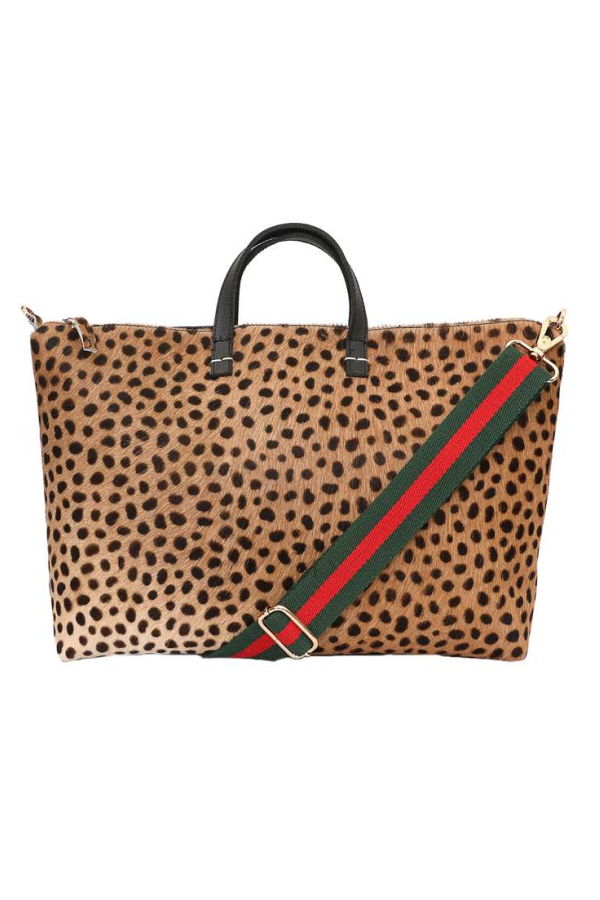 The Artisan & Company Leopard Travel Bag