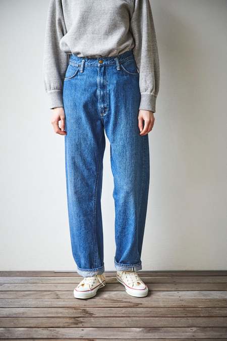 Orslow Standard High Waist Selvedge Denim - One Wash