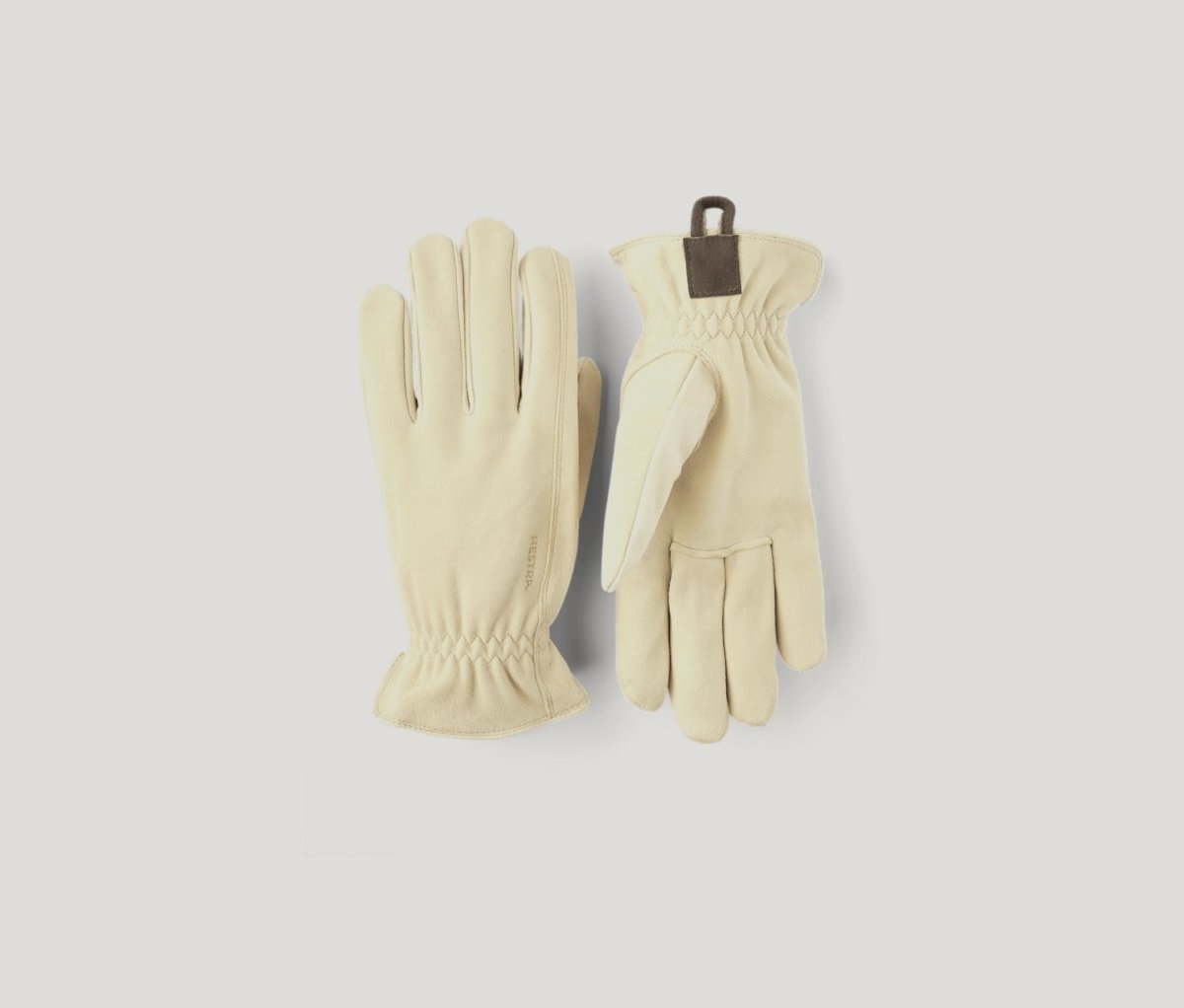 Hestra Chamois 5-Finger Work Glove - Natural - Image 1 of 6