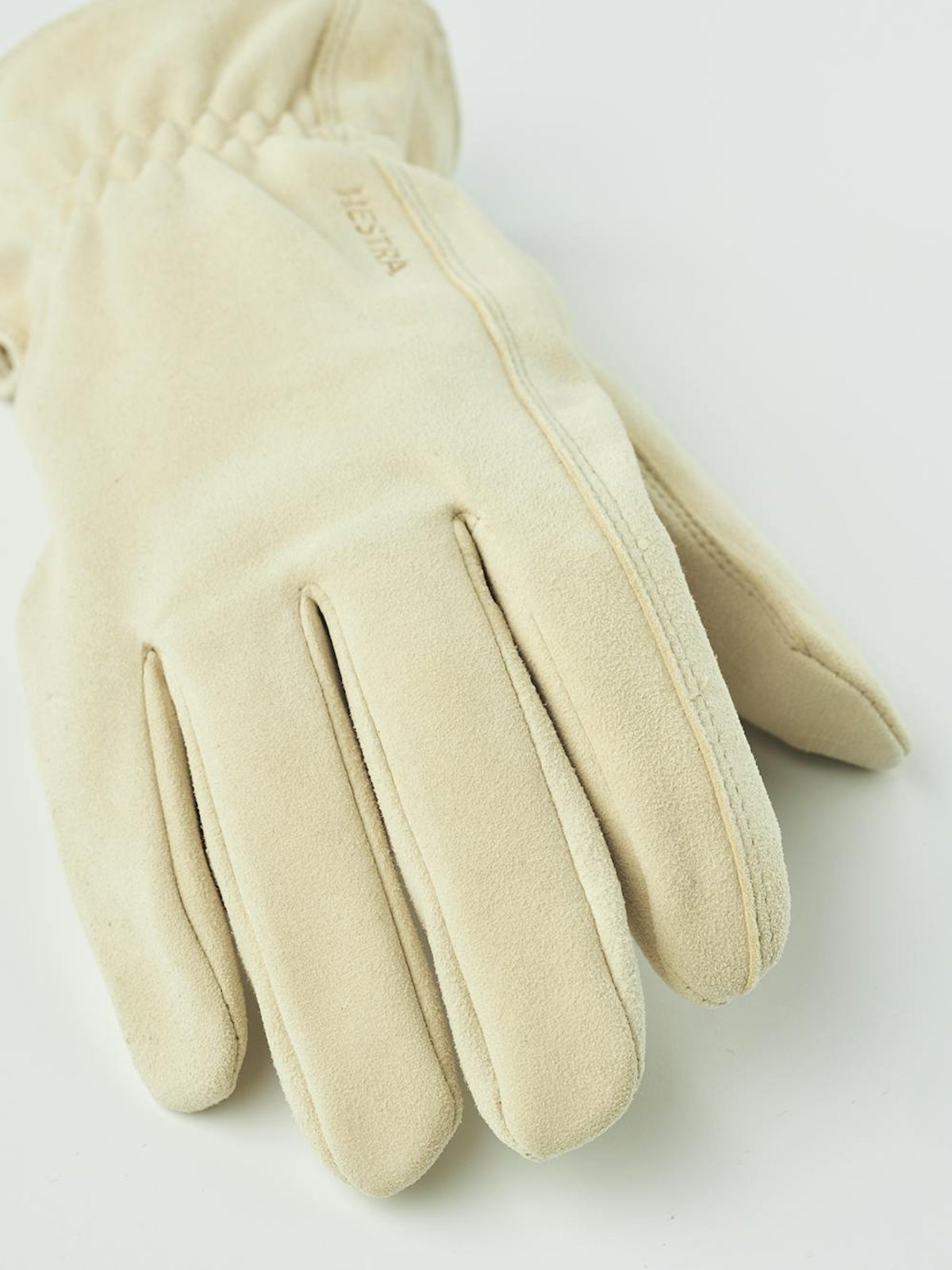Hestra Chamois 5-Finger Work Glove - Natural - Image 2 of 6