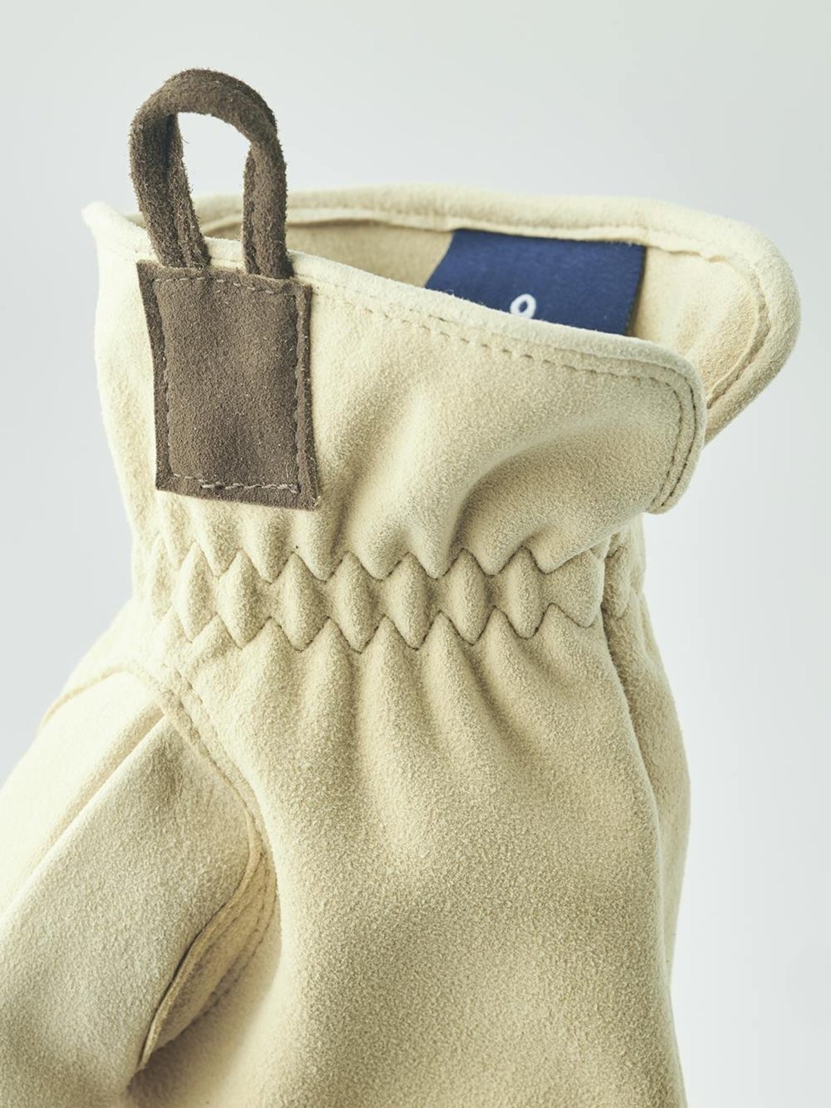 Hestra Chamois 5-Finger Work Glove - Natural - Image 5 of 6