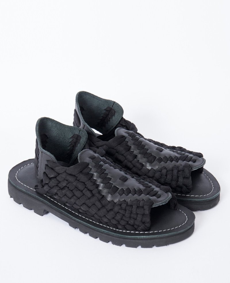 CHUBASCO Aztec Sandals / Black | Garmentory