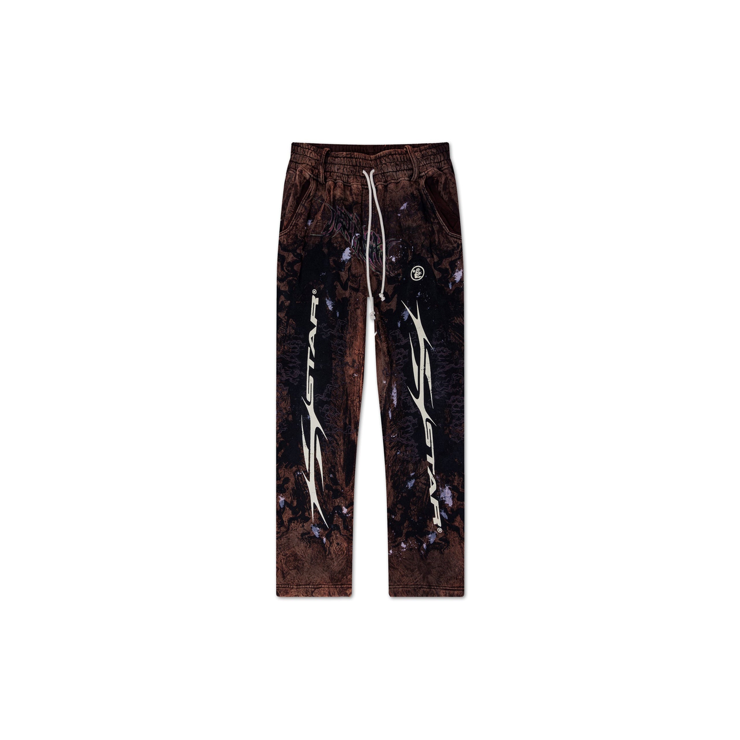 Hellstar HStar Sweatpants - Brown | Garmentory