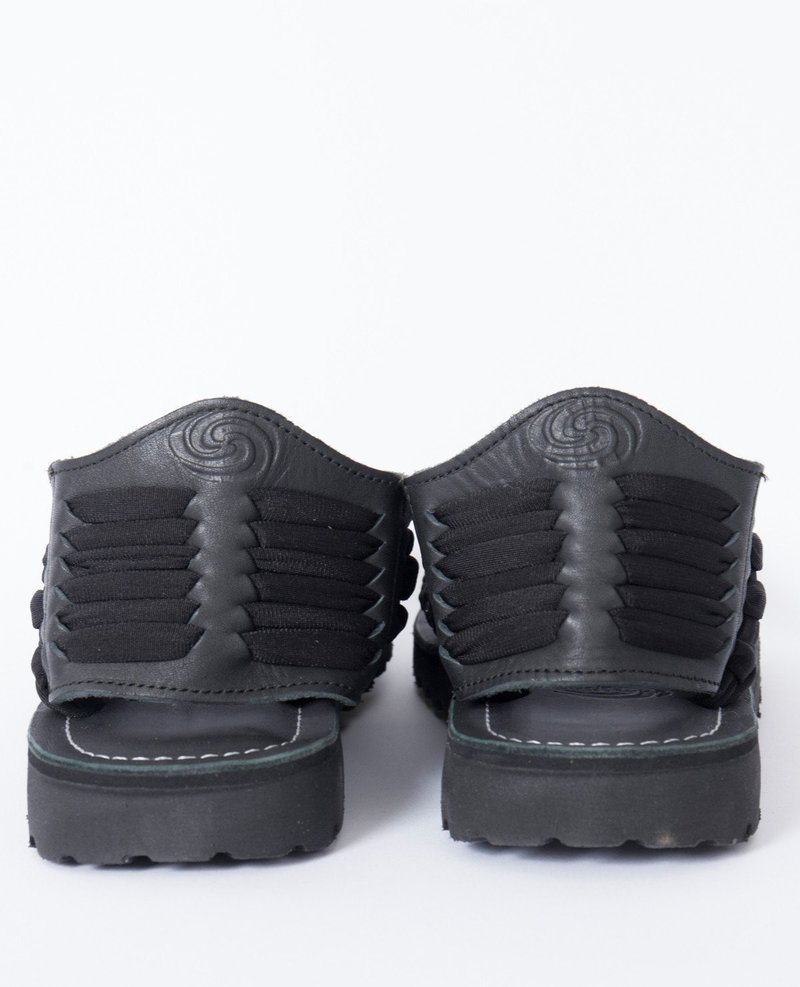 ◆Chubasco◆ CHUBASCO MALAGA CO2010 BLACK CHUBASCO Sandals / Black Leather | Garmentory