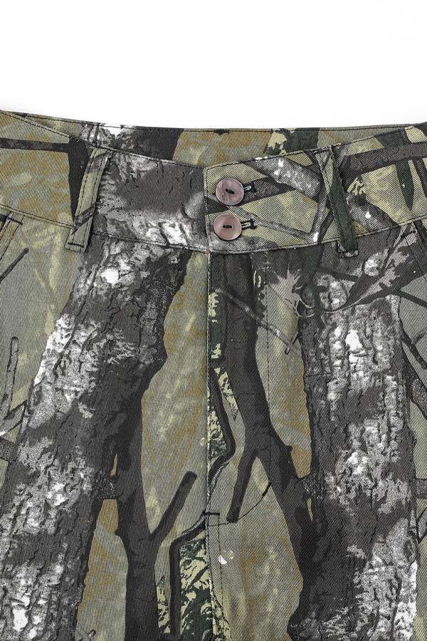 Fashion Brand Company Forest Camo Canvas Pants