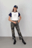 Fashion Brand Company Forest Camo Canvas Pants - Thumbnail 12