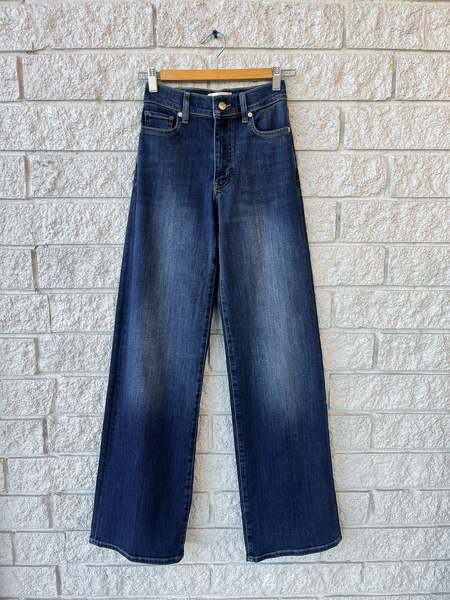FRAME Denim Wide Leg Tomboy Trouser | Garmentory