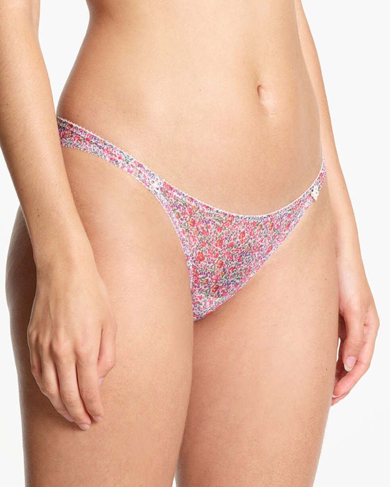 Yasmine Eslami Nina Mini Bikini Brief - Meadow | Garmentory