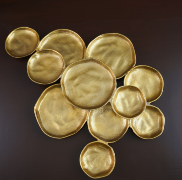 India Handicrafts Inc Cluster Tray - Thumbnail 2