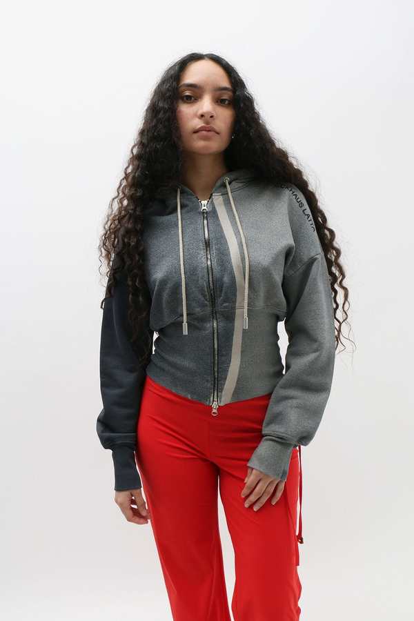 ECKHAUS LATTA Smog Snatched Hoodie - Smog Grey ECKHAUS LATTA Smog Snatched Hoodie - Smog Grey