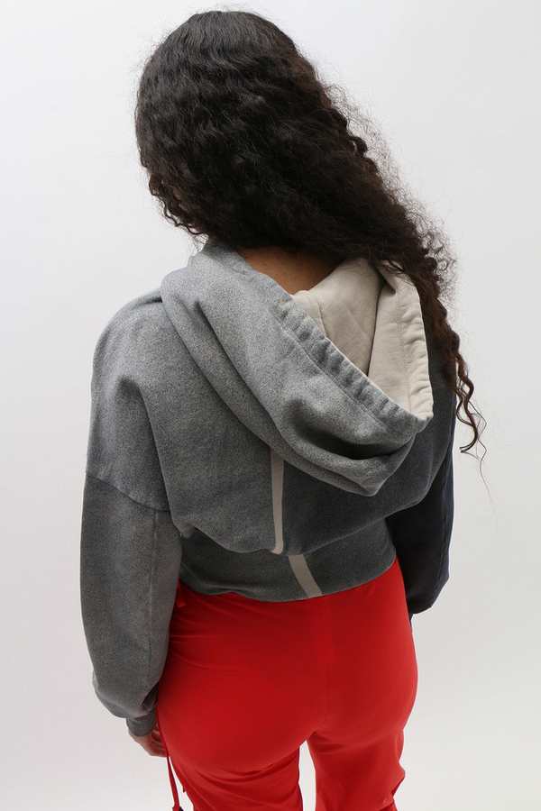 ECKHAUS LATTA Smog Snatched Hoodie - Smog Grey ECKHAUS LATTA Smog Snatched Hoodie - Smog Grey