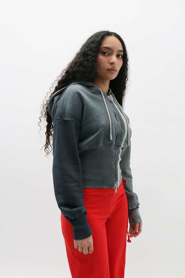 ECKHAUS LATTA Smog Snatched Hoodie - Smog Grey ECKHAUS LATTA Smog Snatched Hoodie - Smog Grey