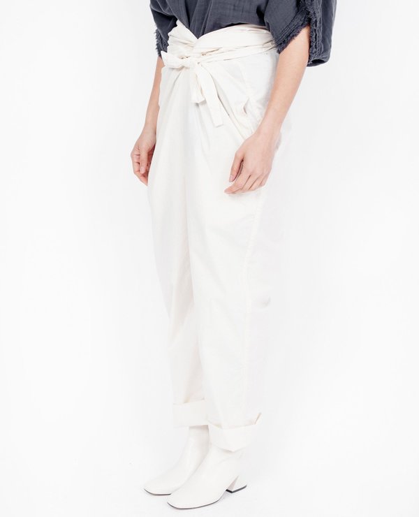 COSMIC WONDER Wrapped Pants / Natural | Garmentory