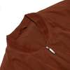 walbusch Peached Twill Weave Structured Multi Panel Bomber Jacket - Rust - Thumbnail 2