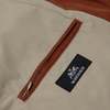 walbusch Peached Twill Weave Structured Multi Panel Bomber Jacket - Rust - Thumbnail 6