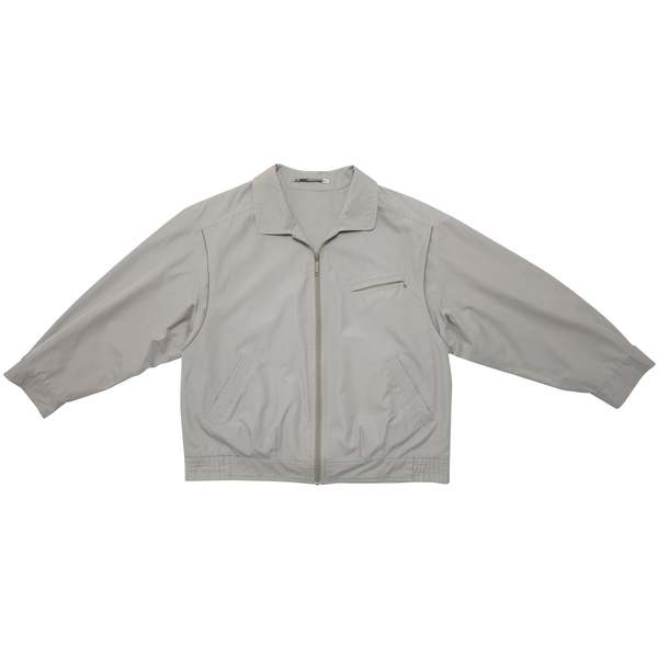 Sundazed 80s Structured Overlay Harrington Jacket - Gray