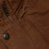 Sepideh Enzyme Washed Twill Multi Panel Utility Bomber Jacket - Brown - Thumbnail 6
