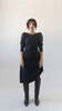 Rightful Owner Clara Wool Dress - Black - Thumbnail 7